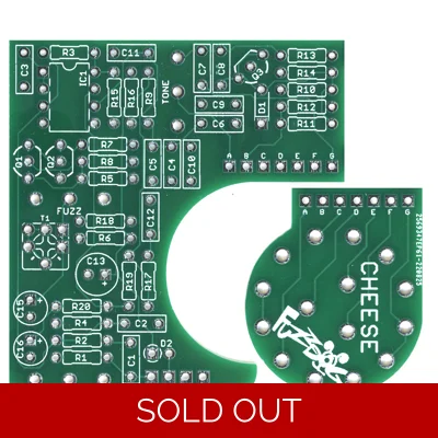 Stinky Cheese Fuzz PCB